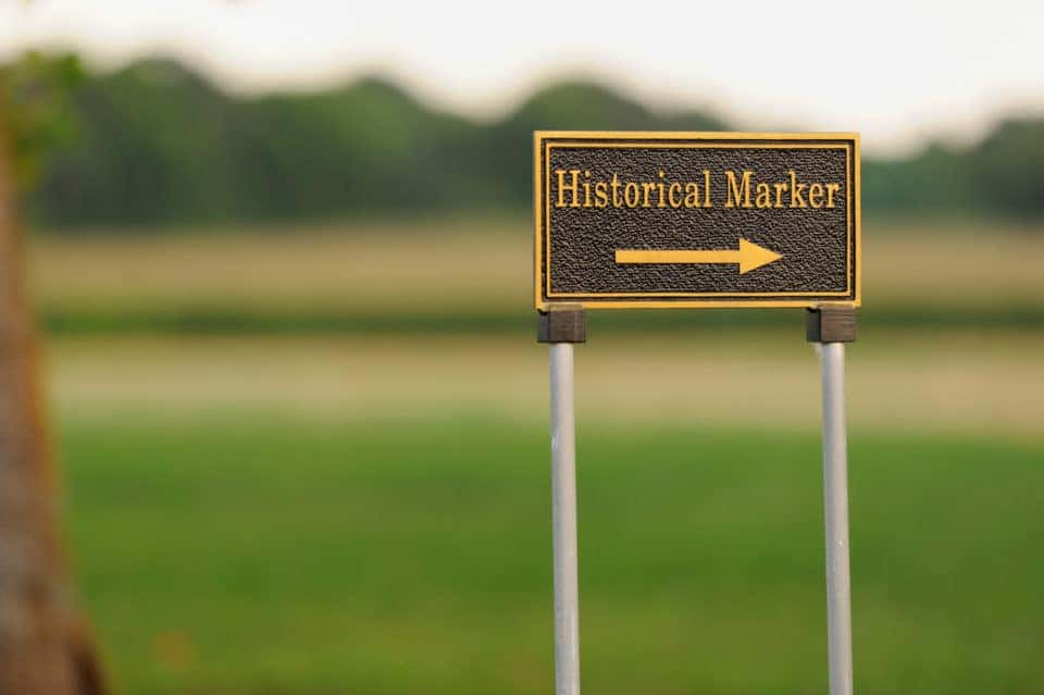 historic marker