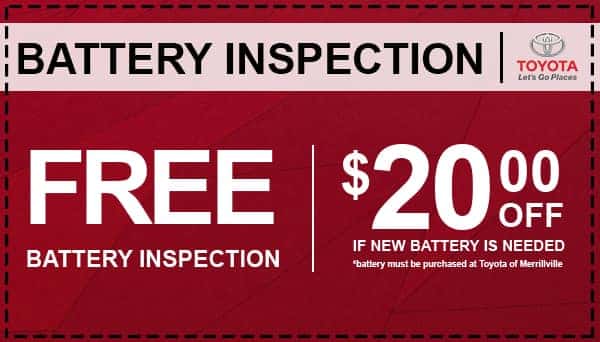 Toyota Battery Special