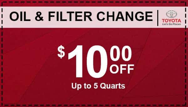 Oil and Filter Coupon