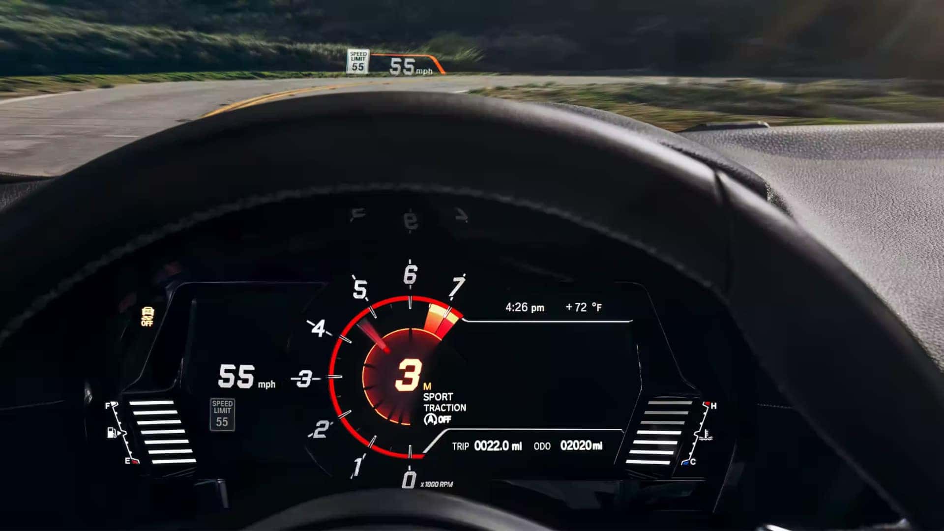GR Supra Instrument Cluster