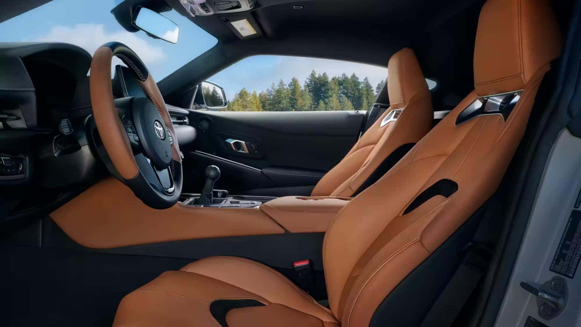 GR Supra Interior Front