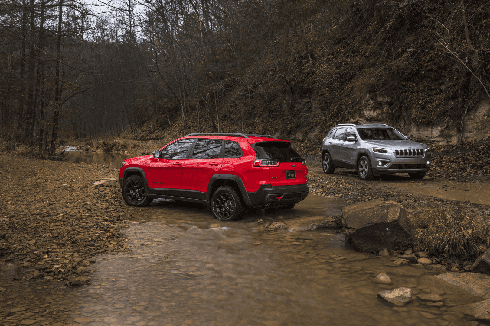 2021 Jeep Cherokee Limited Silver Red Stream Friendly CDJR of Hamilton