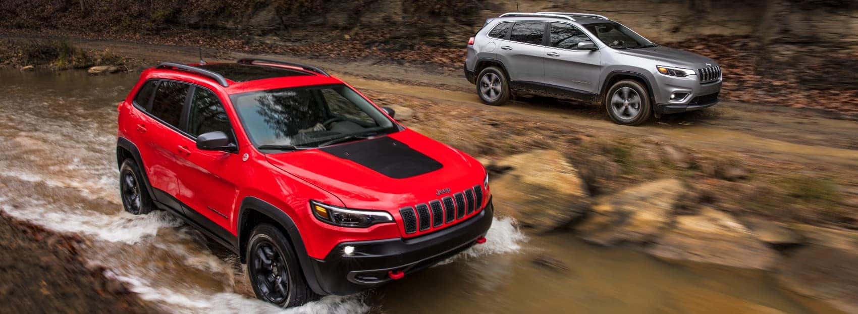 Jeep Cherokee Trailhawk and Cherokee Limited 
