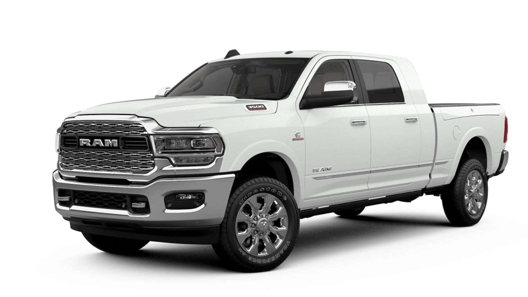 RAM 3500 in White Jelly Bean