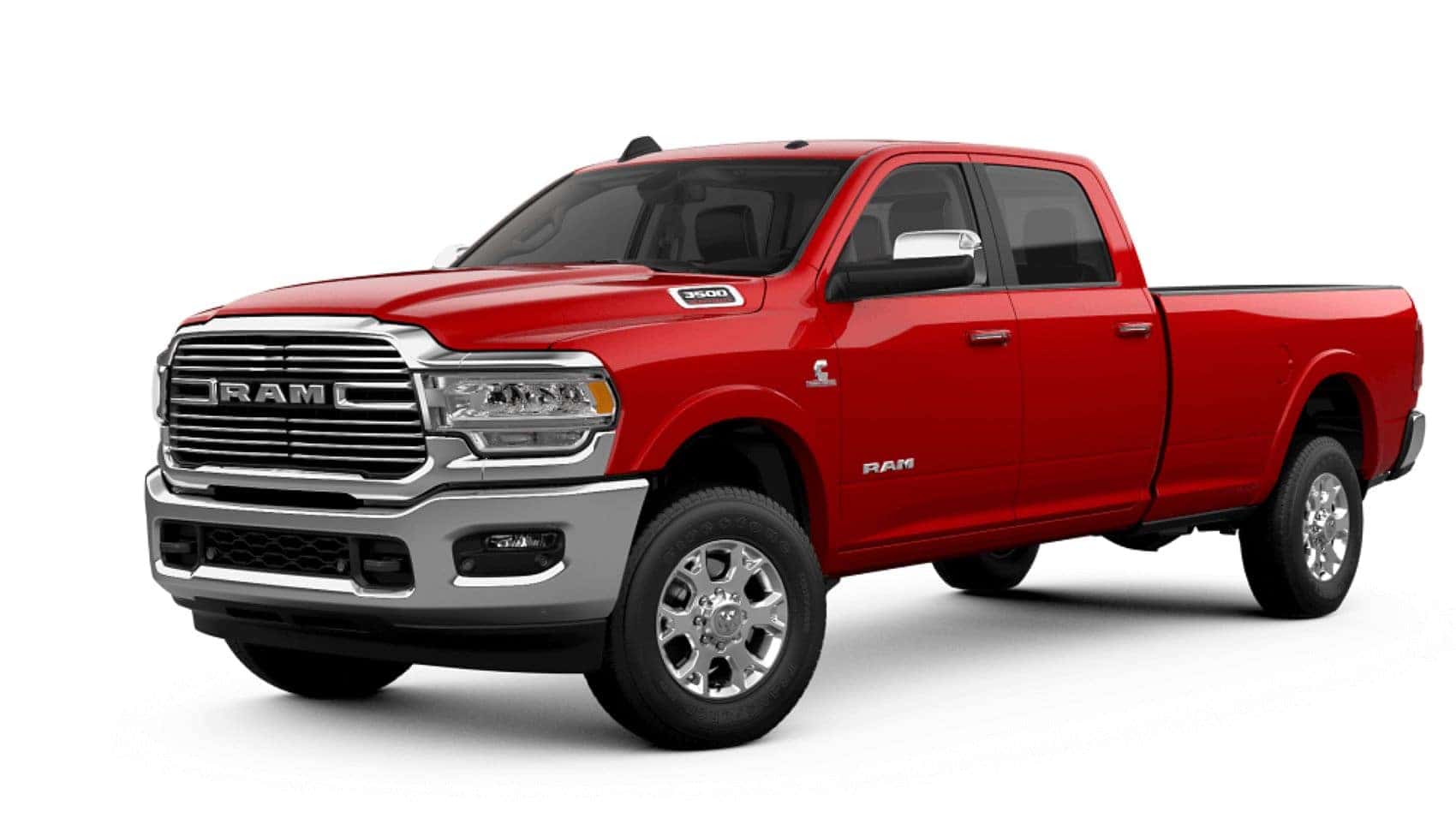 RAM 3500 in Red Jelly Bean