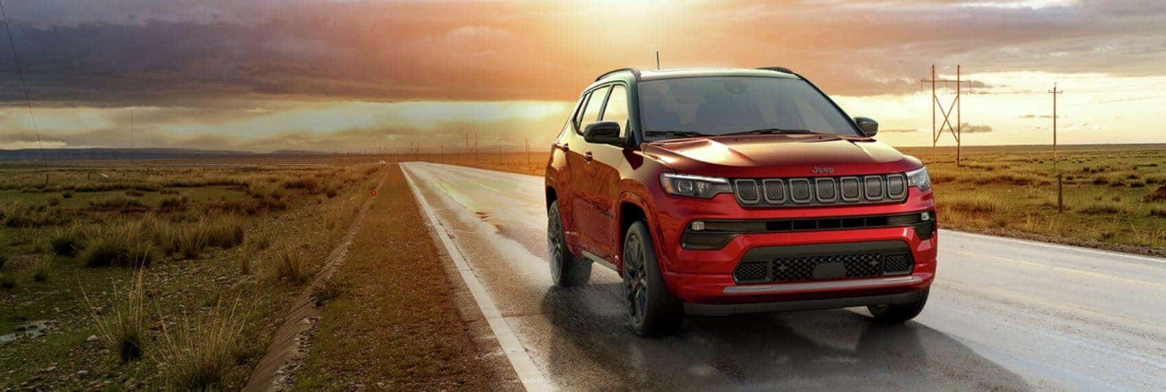 2022 Jeep Compass High Altitude in Red