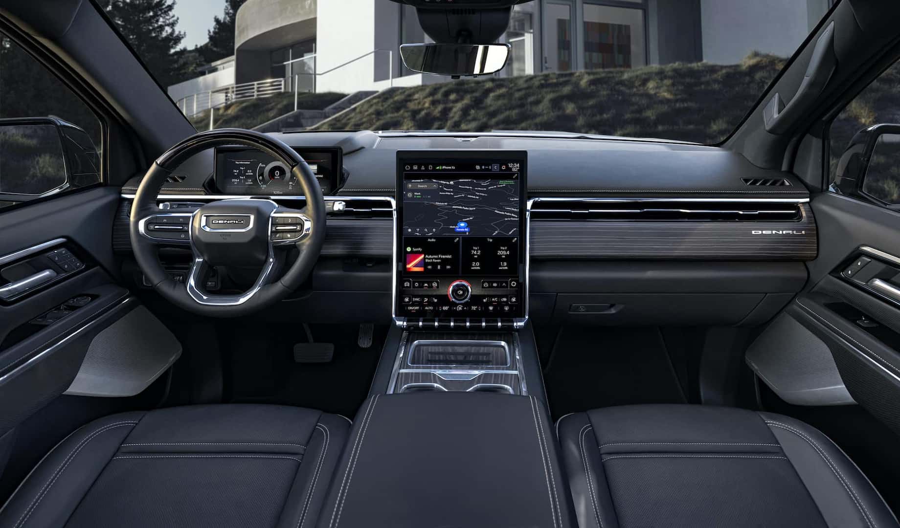 The first-ever GMC Sierra EV Denali Edition 1 brings an even more luxurious interior that customers have come to expect from the Denali trim.