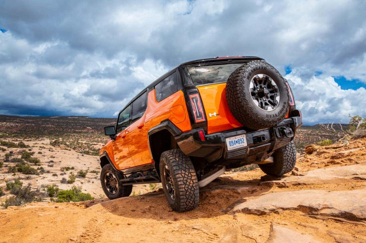 2024 GMC Hummer EV SUV Rear View
