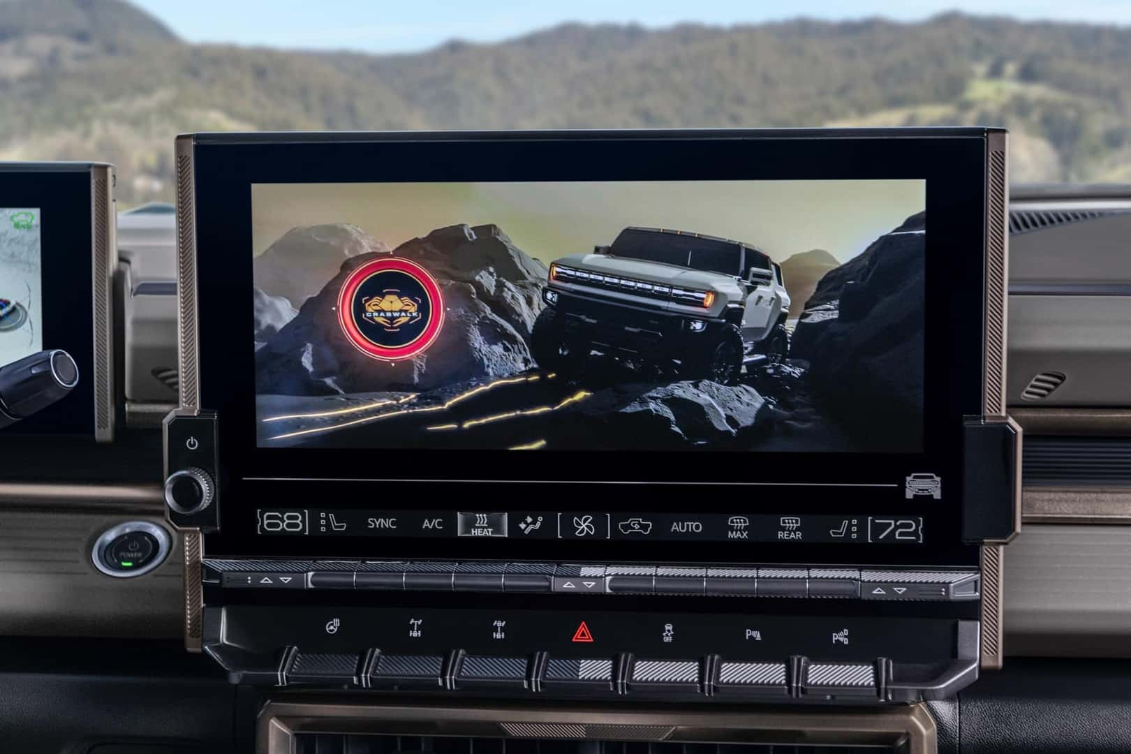 2025 GMC Hummer EV SUV infotainment system