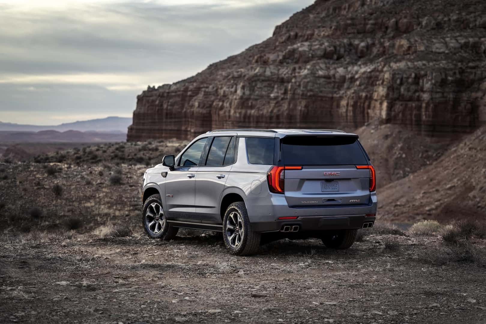2025 GMC Yukon AT4 Ultimate Sterling Metallic rear
