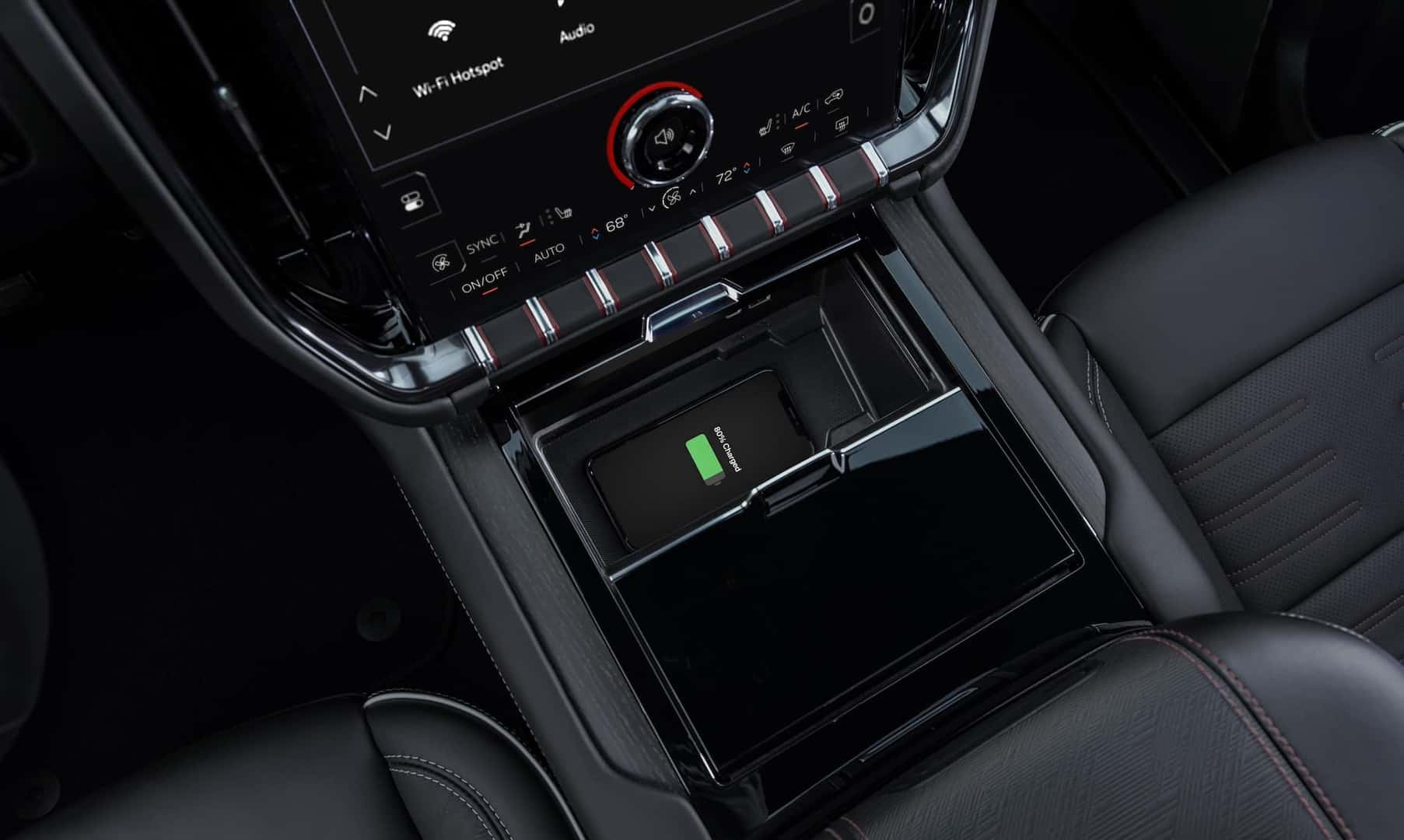 2025 GMC Yukon AT4 Ultimate center console