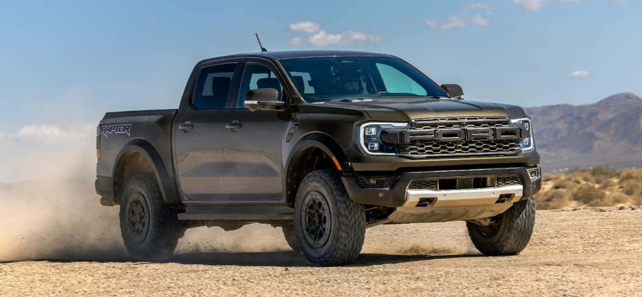 2024 Ford Ranger Raptor Shelter Green Metallic