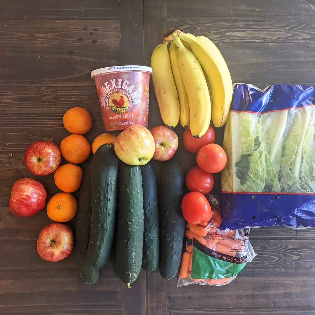 Roadtrip Foods - Fruits and Vegetables