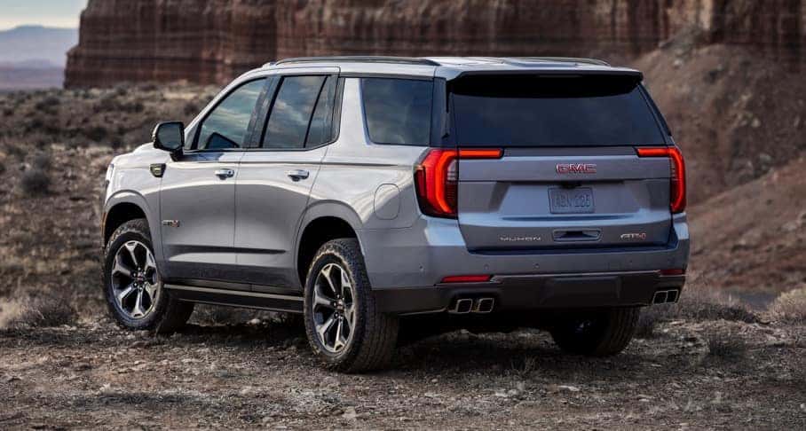 2025 GMC Yukon AT4 Ultimate Sterling Metallic rear