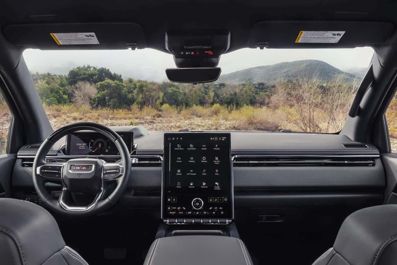 2026 GMC Sierra EV interior