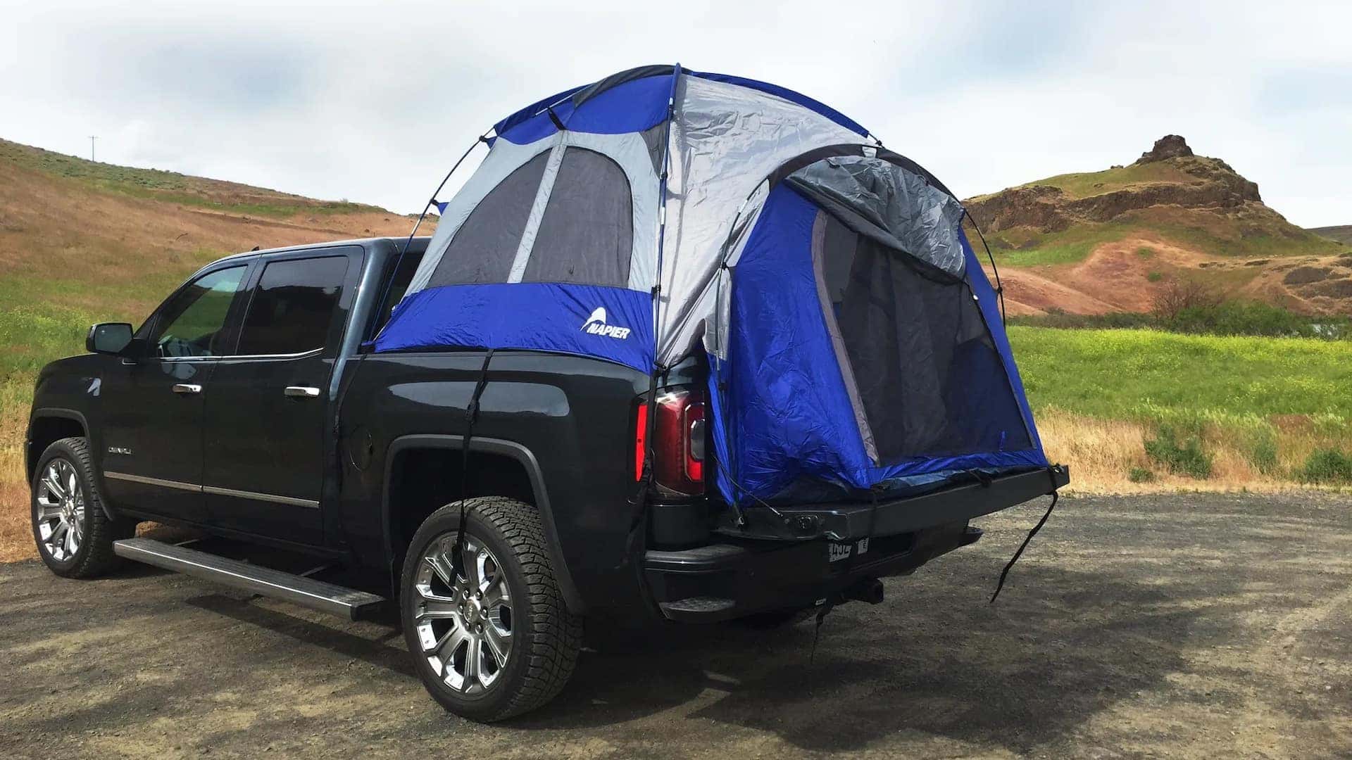 GMC Sierra 1500 Denali with Napier Sportz Truck Tent