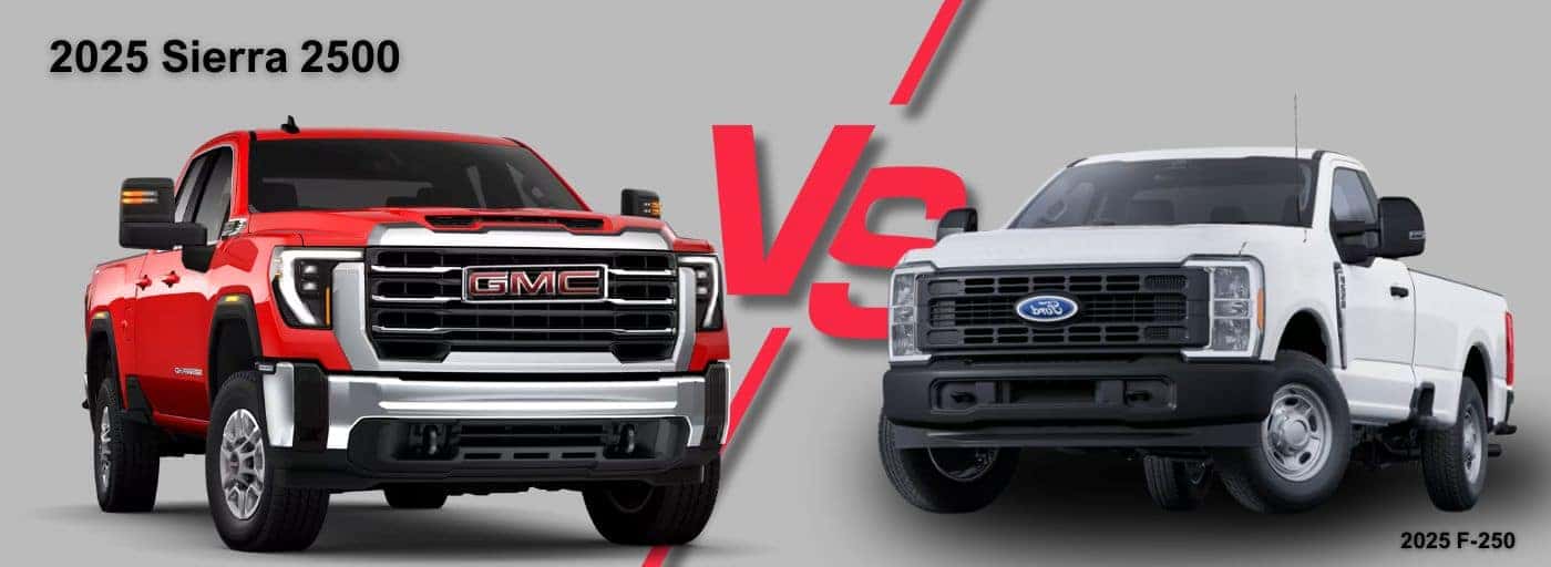 2025 GMC Sierra 2500 vs Ford F-250