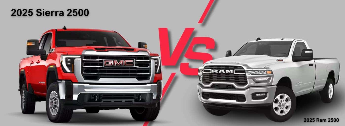 2025 GMC Sierra 2500 vs RAM 2500