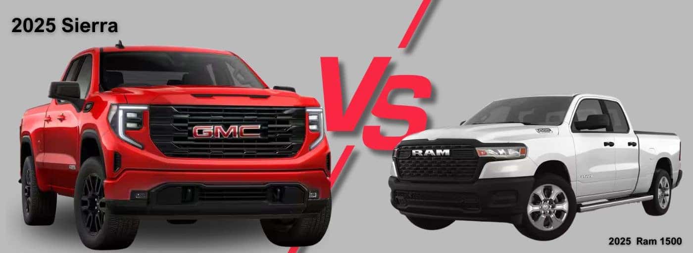 2025 Sierra 1500 vs RAM 1500