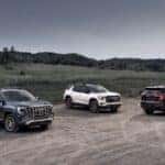 Three GMC Terrain Models