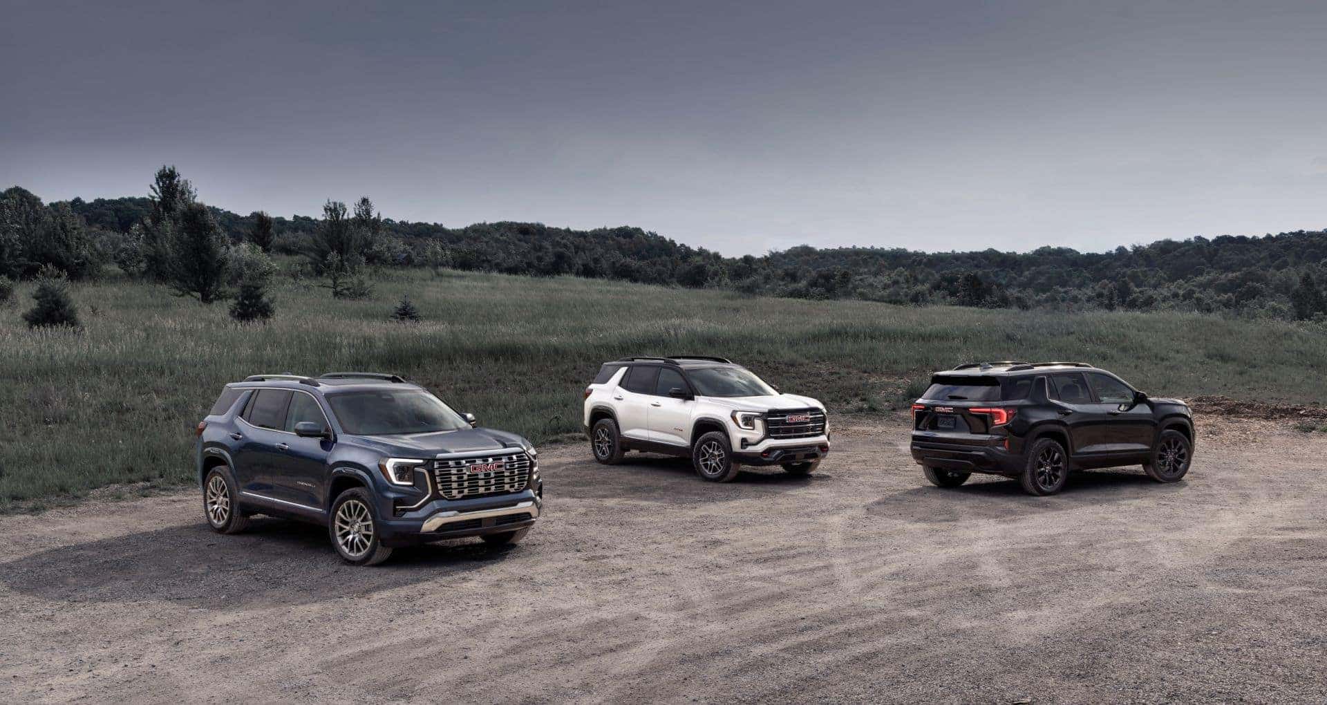 Three GMC Terrain Models