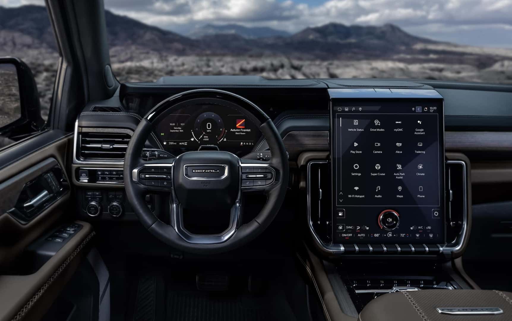 2025 GMC Yukon Denali Ultimate dashboard