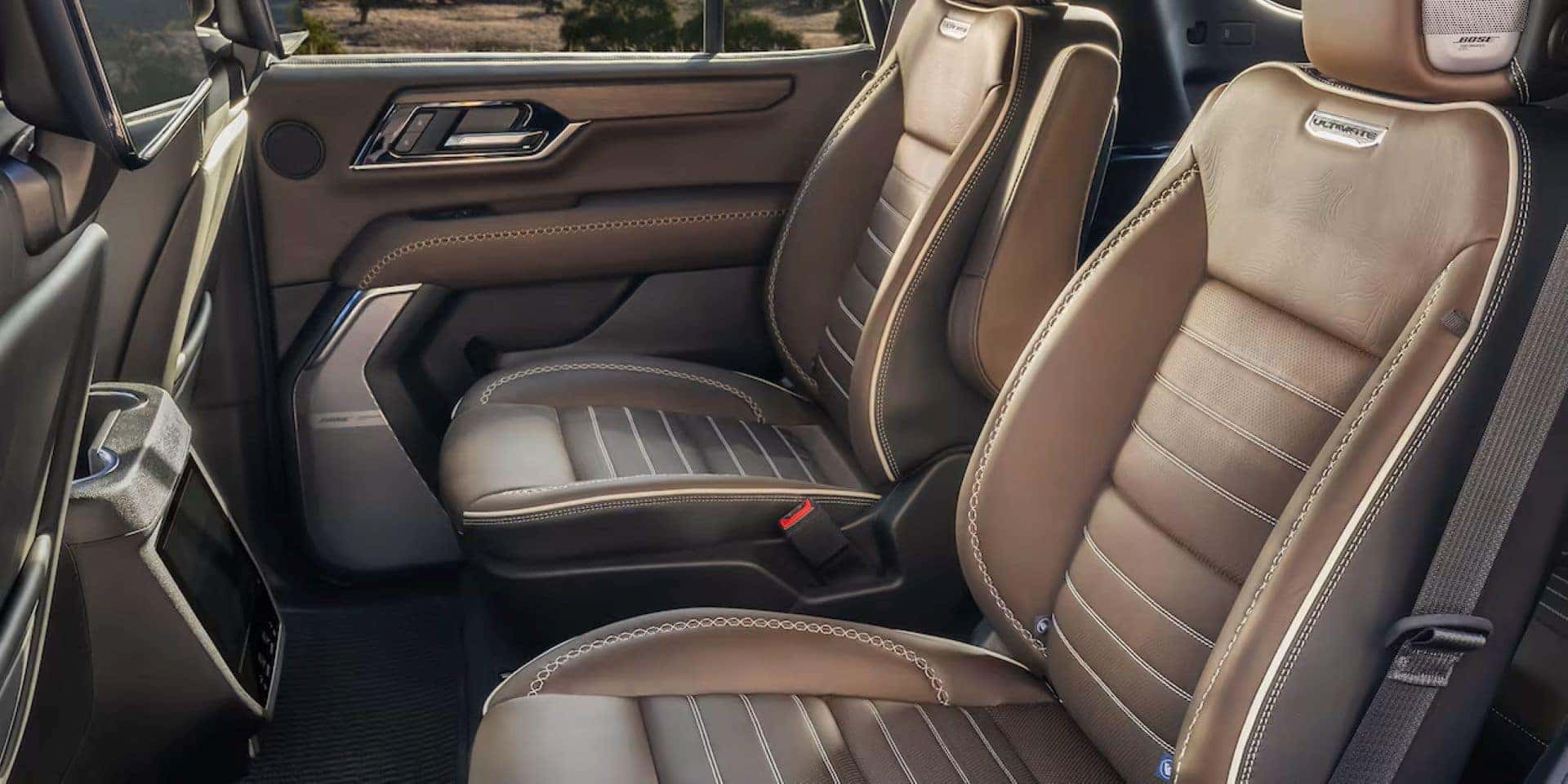 2025 Yukon Second Row Interior