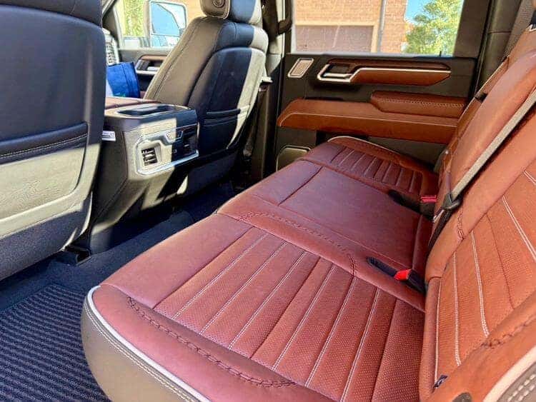 2025 GMC Sierra 2500 Denali 2nd Row Leather Seats