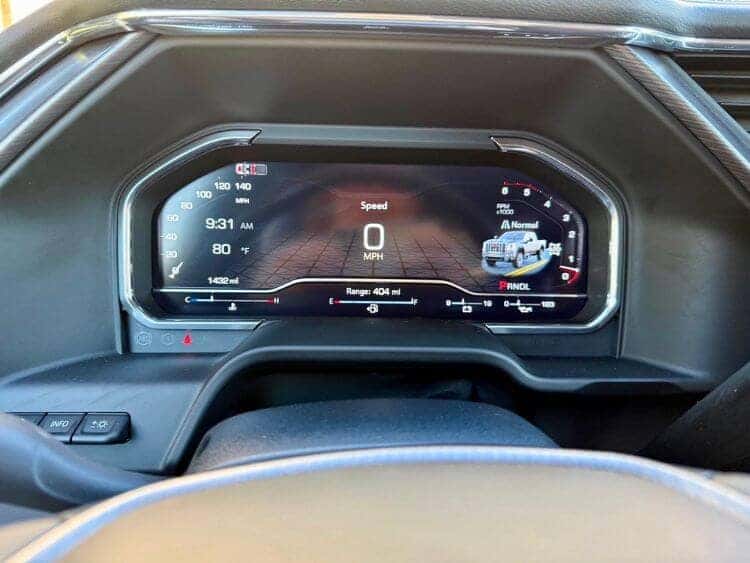 2025 GMC Sierra 2500 Denali Digital Display