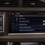 Vehicle settings showing how to set the Teen Driver settings.