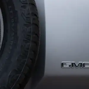 2026 GMC Hummer EV SUV Wheel and GMC Emblem