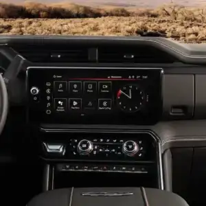2026 GMC Sierra HD Cockpit