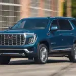 2025 GMC Yukon Denali in motion