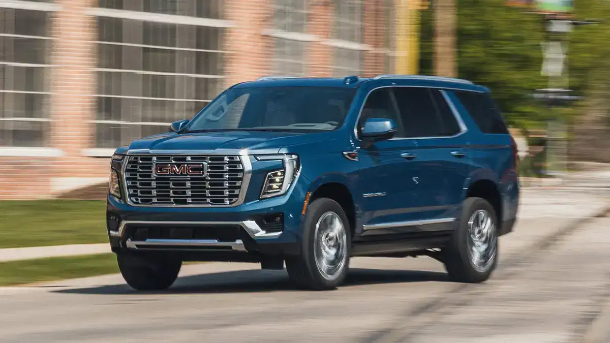 2025 GMC Yukon Denali in motion