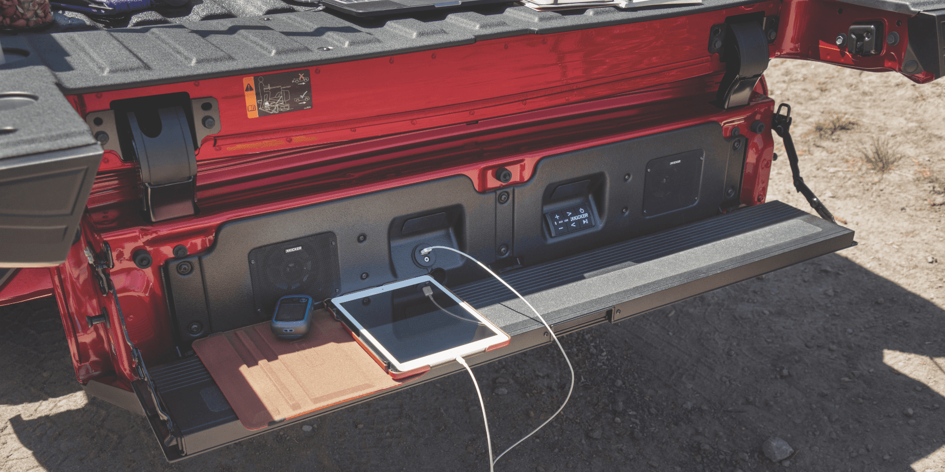 Tailgate Speaker System for Truck from Valley GMC in Auburn