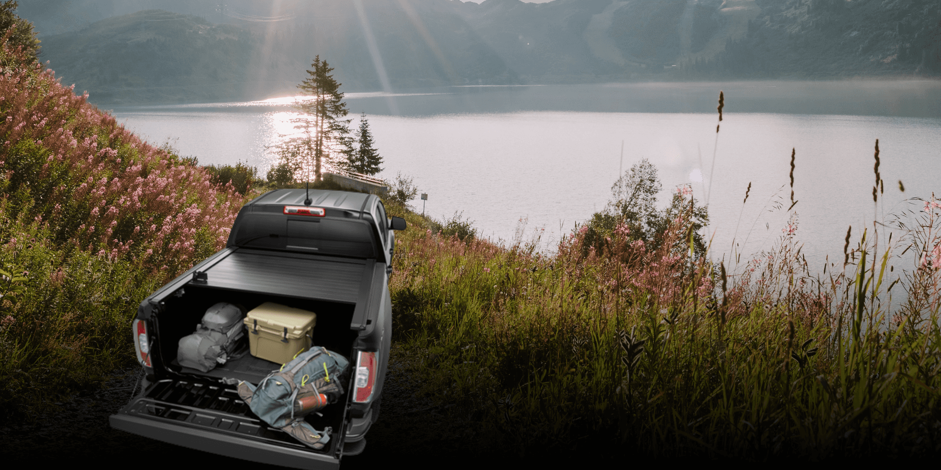 Truck bed tonneau cover from Valley GMC in Auburn