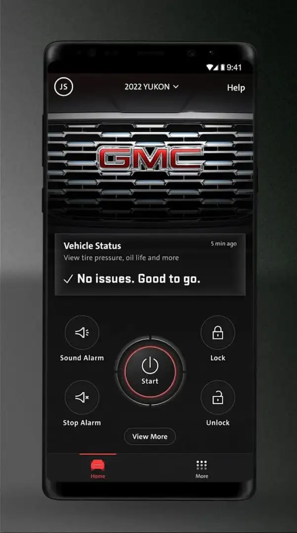 myGMC mobile app