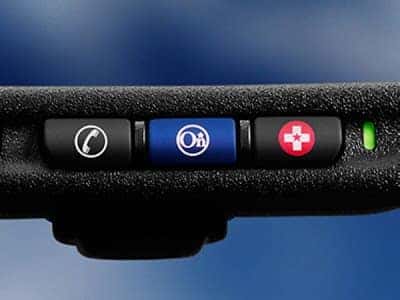 GMC OnStar button