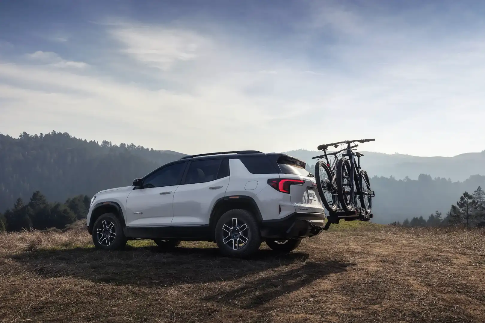 2026 GMC Terrain AT4 with a bike rack