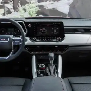 2026 GMC Canyon AT4X dashboard