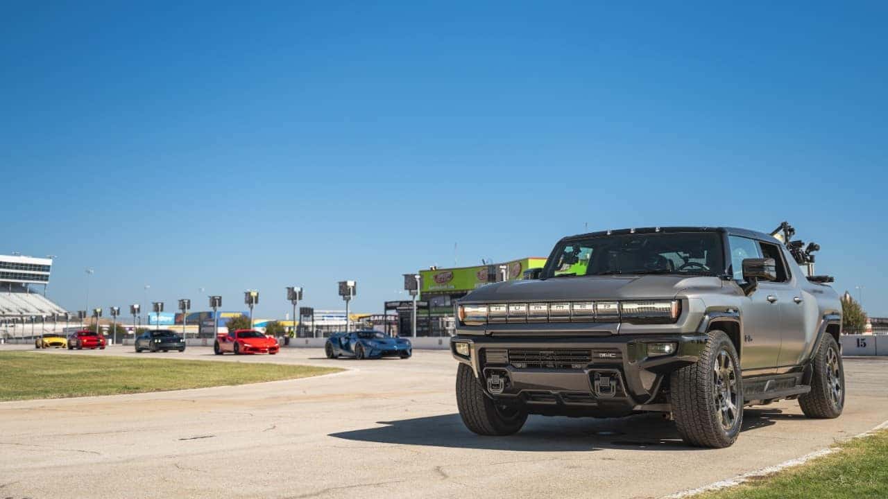 GMC Hummer with Supercars