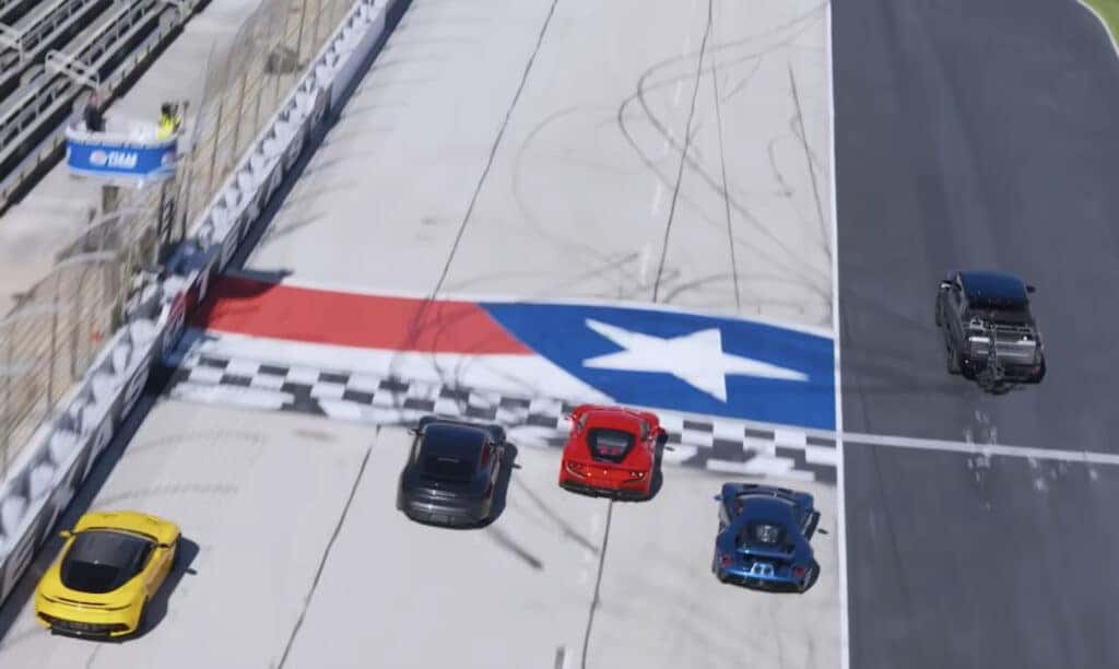 Race Car Group Shot