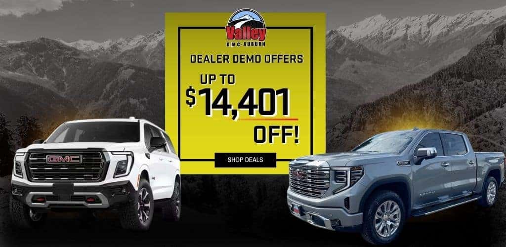Deals on Demo and Courtesy Vehicles