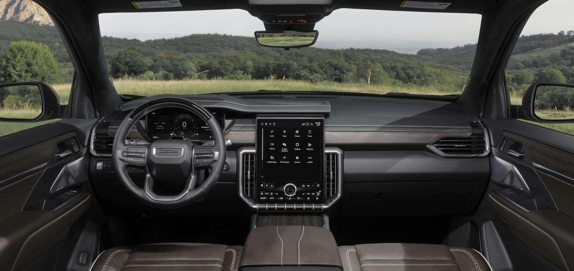 The Fantastic Front Interior Of The 2026 GMC Acadia Denali Ultimate