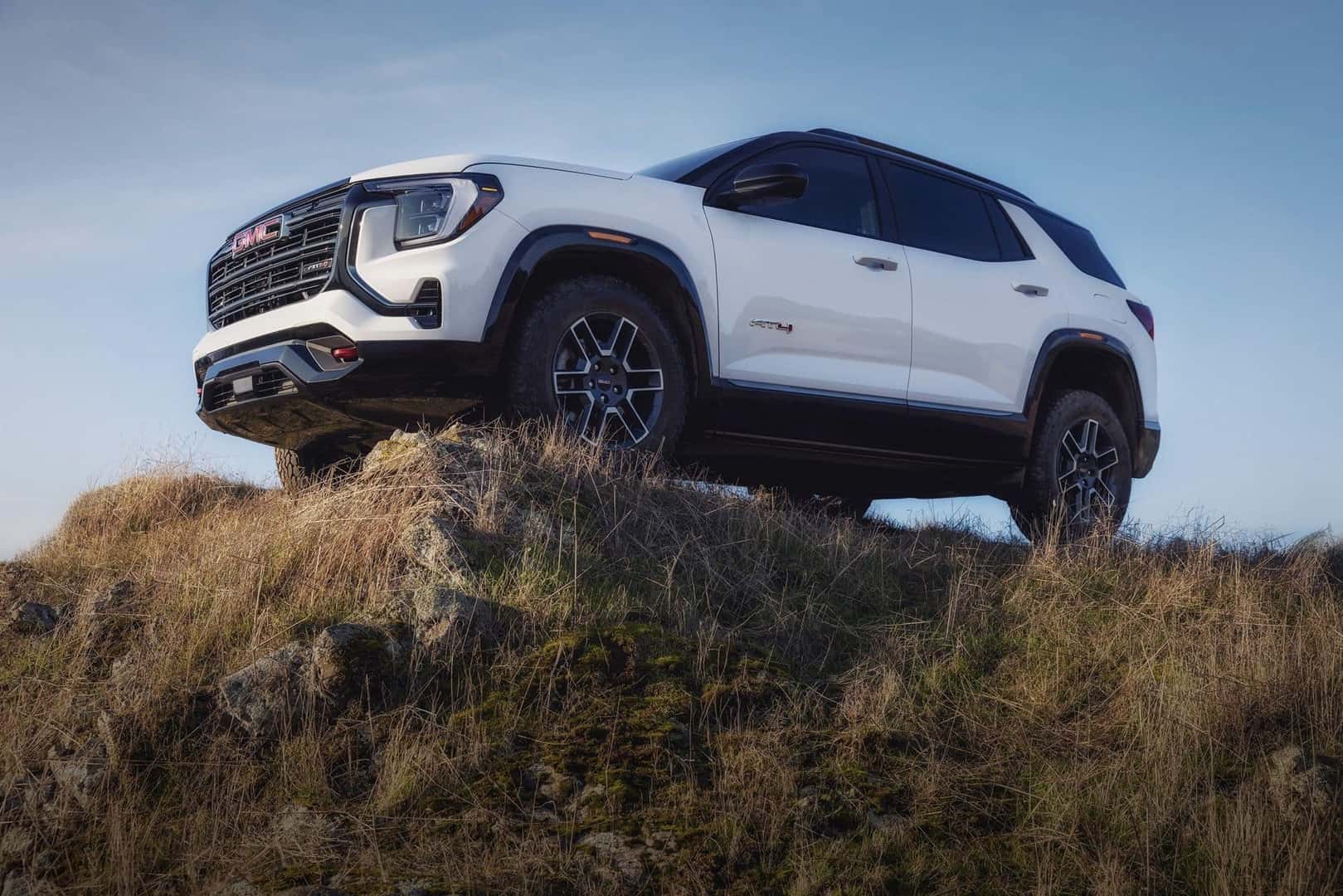 The Versatile 2026 GMC Terrain Epically Parked On The Edge Of A Cliff