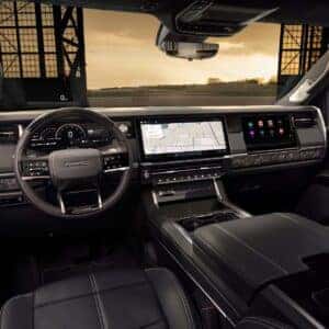 2027 GMC Sierra Denali Ultimate Interior Steering Wheel and Dash
