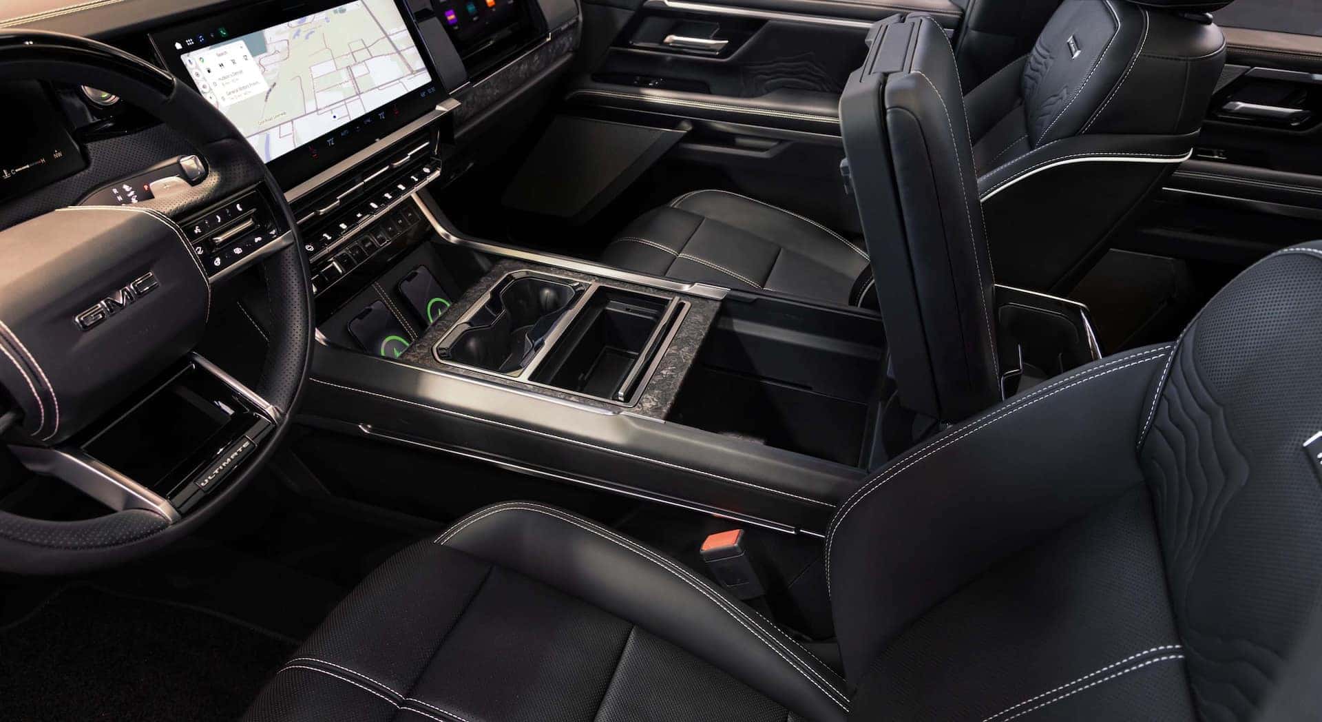 2027 GMC Sierra Denali Ultimate Center Console Storage