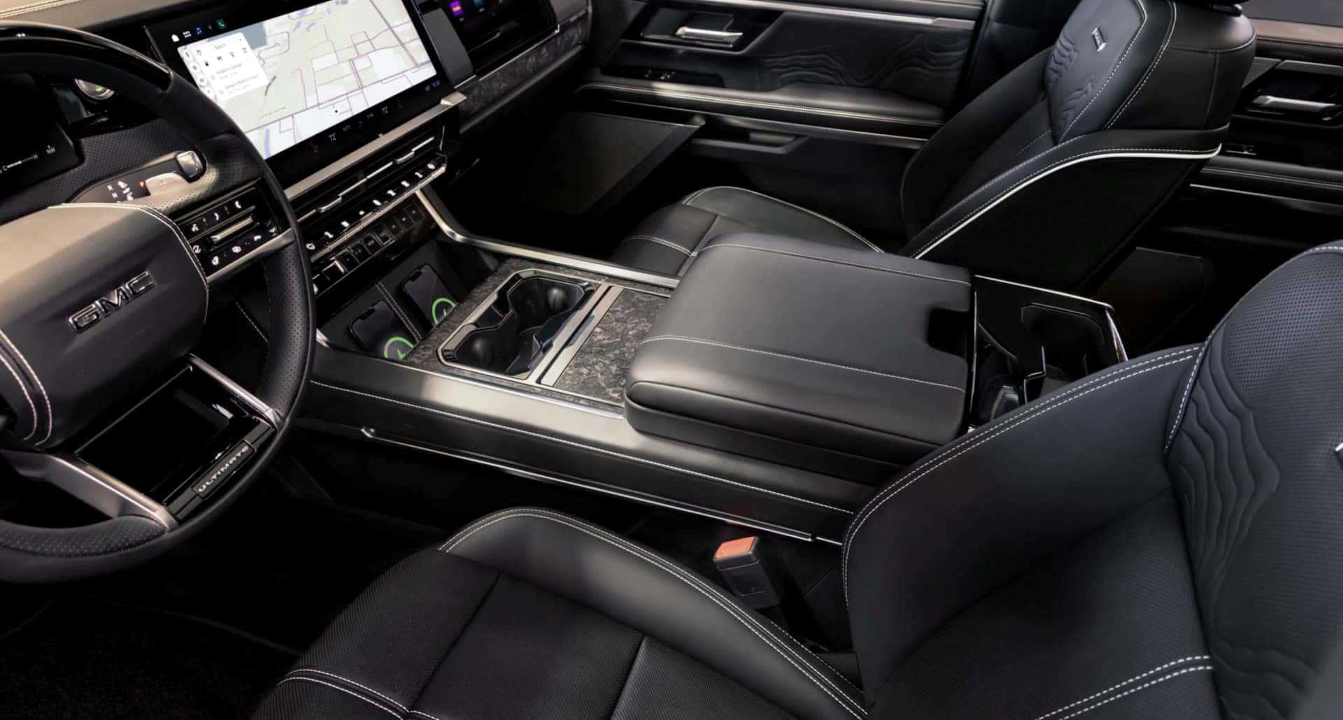 The Luxurious And Advanced MultiPro Center Console Of The Refined 2027 GMC Sierra 1500