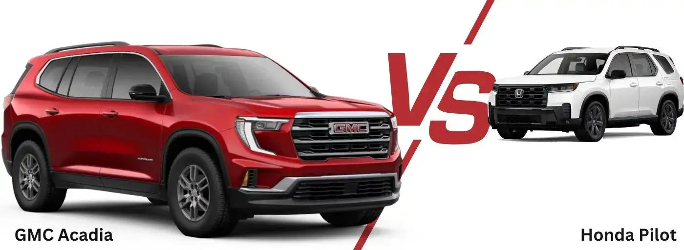 2026 GMC. Acadia vs Honda Pilot