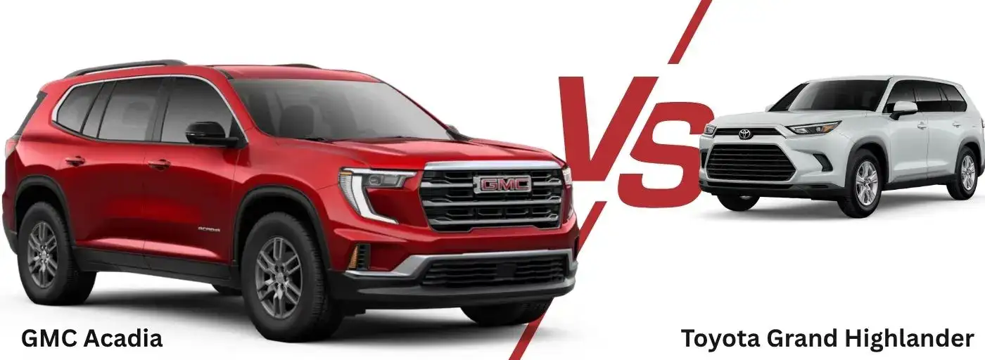 2026 GMC. Acadia vs Toyota Grand Highlander